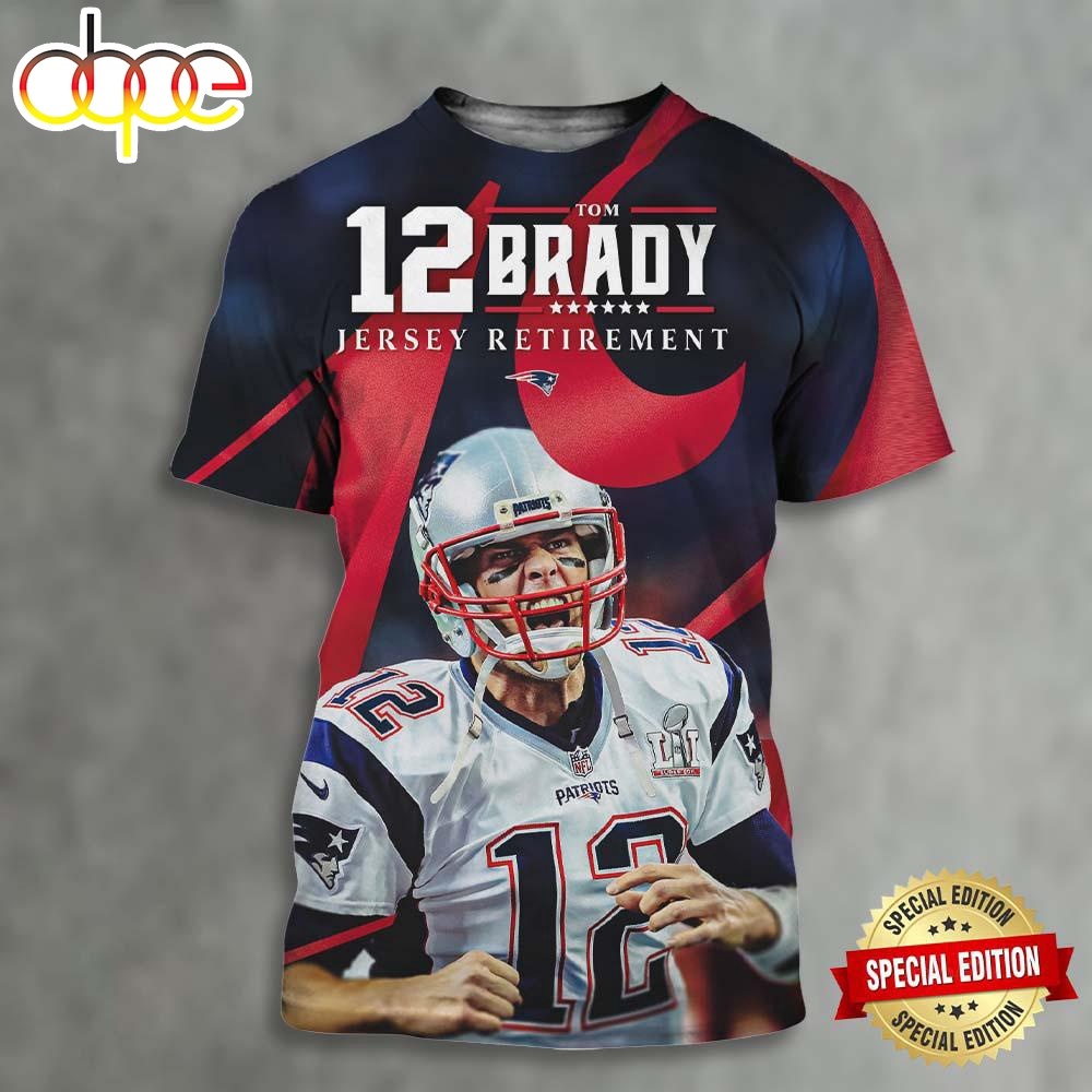 Die New England Patriots ziehen Tom Bradys Trikot Nr. 12 offiziell zurück